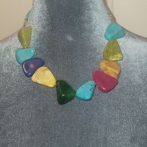 Colorful Gemstone Necklace